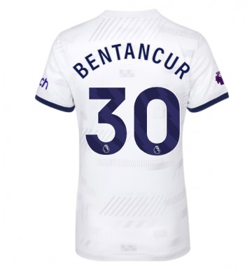 Tottenham Hotspur Rodrigo Bentancur #30 Hjemmebanetrøje Dame 2023-24 Kort ærmer